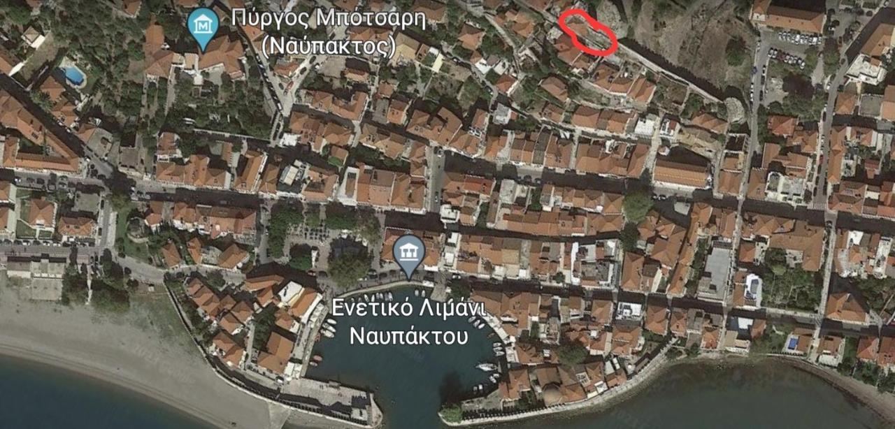 Appartement Stone Clock'S House à Nafpaktos Extérieur photo